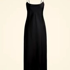 J. Crew Gwyneth Slip Dress Black Size 18